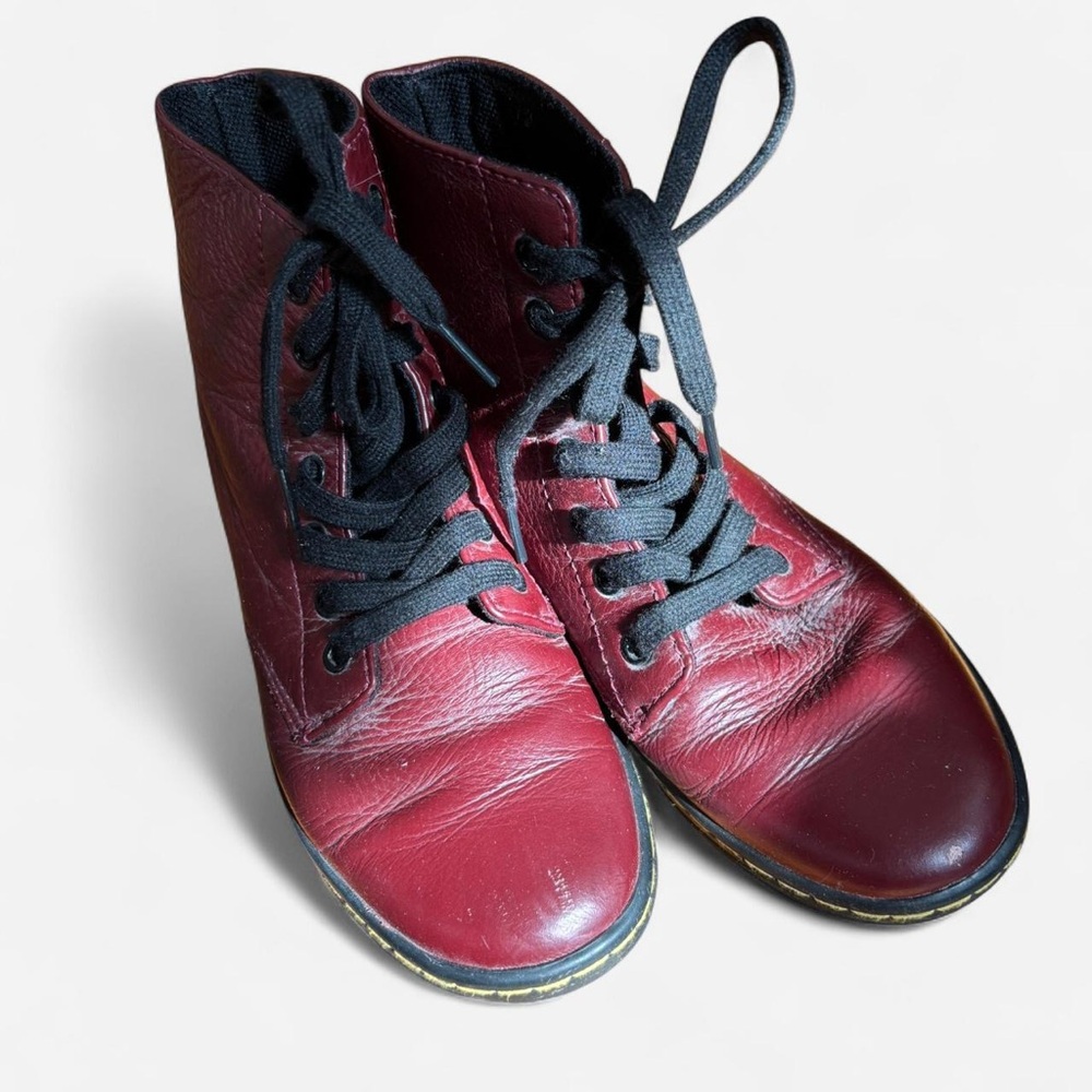Dr. Martens Oxblood Red Boots Size 6